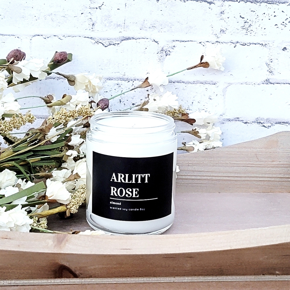 Almond Soy Candle 8oz sold
